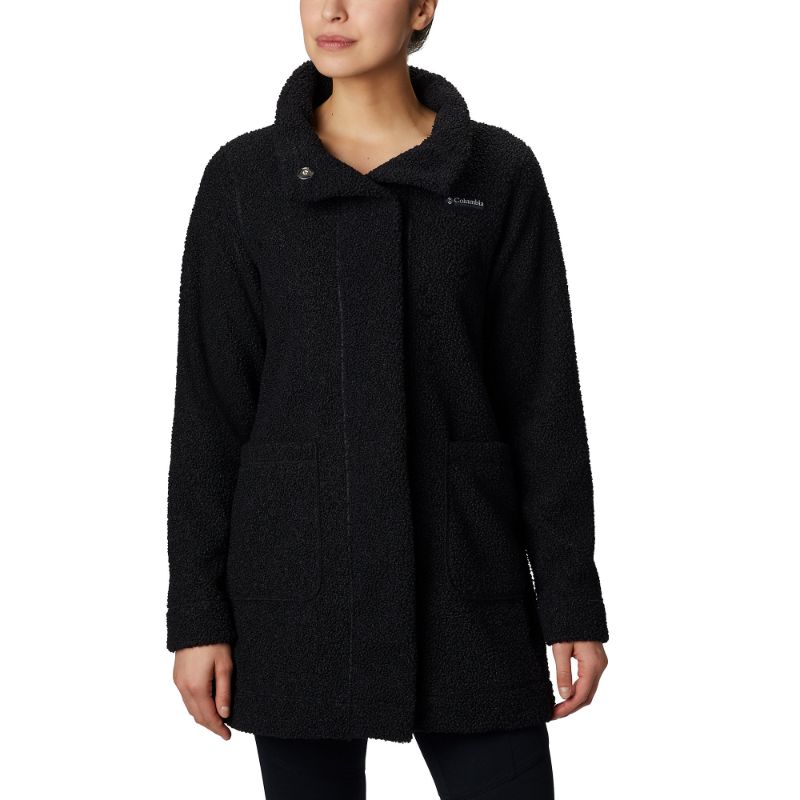 Photo 1 of Columbia Panorama Long Jacket (Black) Women's Coat