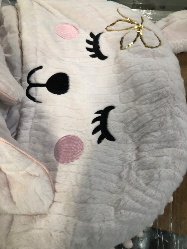 Photo 1 of *used*
Heritage Kids Bunny Faux Fur Sleeping Bag, Pink, 26 x 60" Bunny Sleeping Bag