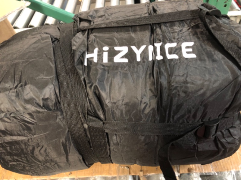 Photo 4 of *used*
HiZYNICE 0 Degree Sleeping Bag 100% Cotton Flannel for Adults XXL Oversized Cold Weather Winter,Free Compression Sack Black 90" x 39"