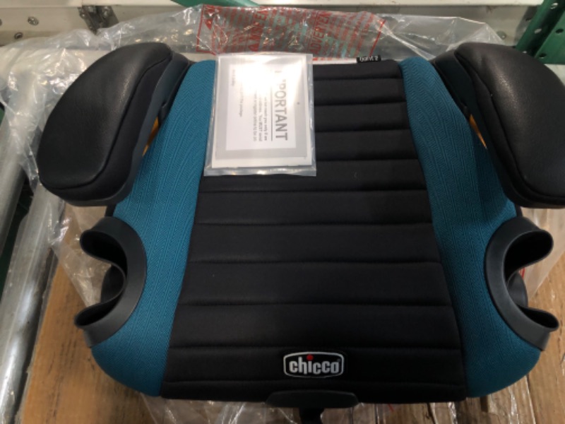 Photo 1 of Chicco GoFit Plus Backless Booster Car Seat with Quick-Release Latch,  Booster Seat for Children 40-110 lbs. | Stream/Blue 
