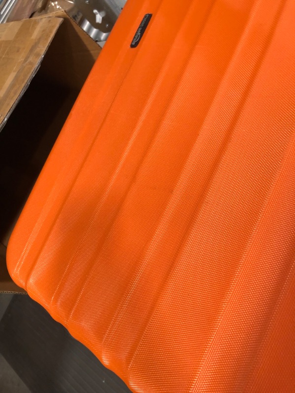 Photo 1 of *used*
Amazon Basics 28-Inch Hardside Spinner, Orange