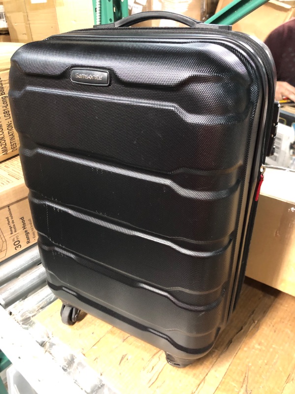 Photo 3 of **MISSING KEYS**
Samsonite Omni PC Hardside Expandable Luggage with Spinner Wheels, Carry-On 20-Inch, Black Carry-On 20-Inch Black