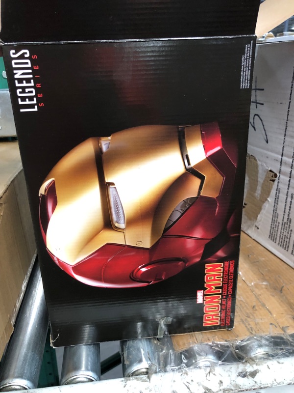 Photo 3 of Avengers Marvel Legends Iron Man Electronic Helmet - Multicolor Characters