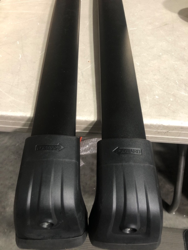 Photo 3 of * used * see all images * loose hardware *
Amazon Basics Cross Rail Roof Rack - 43 inches (Pack of 2)