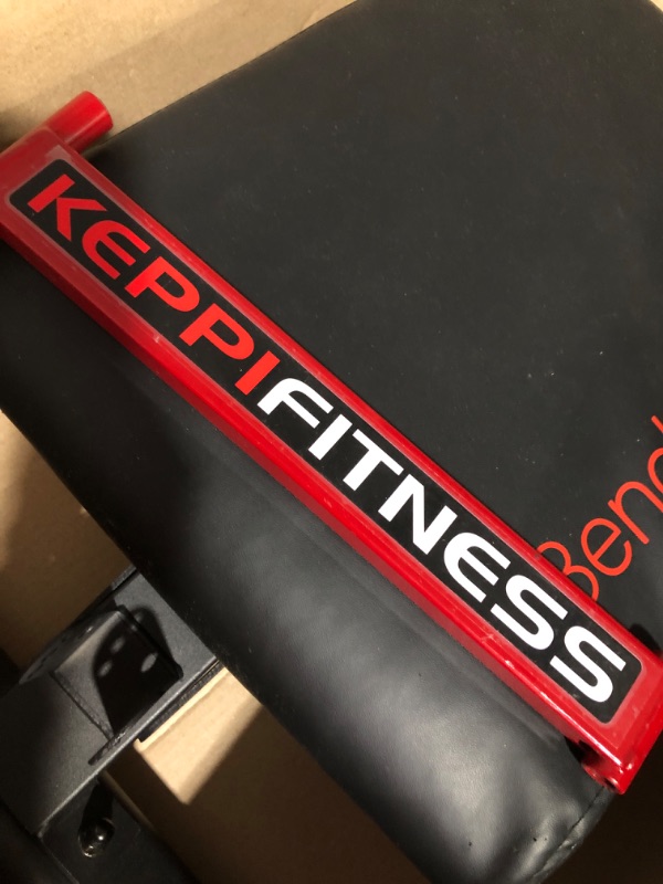 Photo 3 of * used * missing frame * sold for parts * 
Keppi Adjustable Weight Bench-Foldable Workout Bench Press for Full Body Strength Training