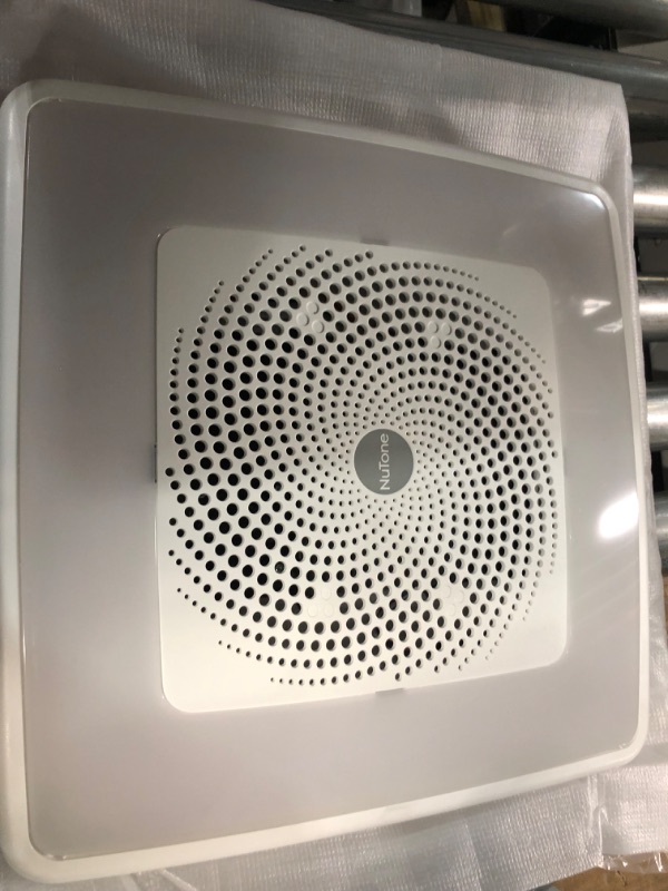 Photo 1 of *used*
Broan-NuTone ChromaComfort 110 CFM Ceiling Bathroom Exhaust Fan with Sensonic Stereo Bluetooth Speaker, White
