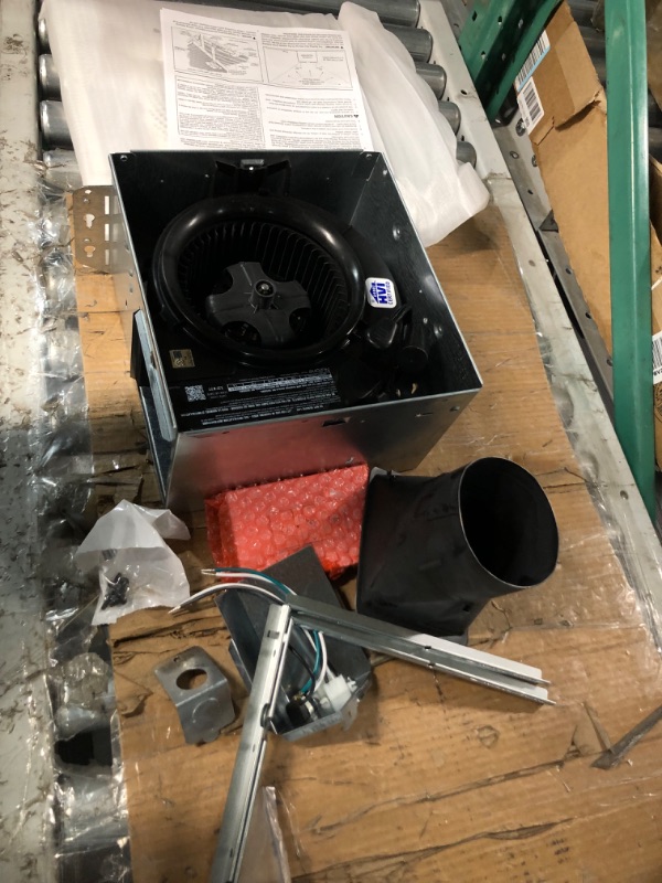 Photo 1 of *used*
Broan-NuTone ChromaComfort 110 CFM Ceiling Bathroom Exhaust Fan with Sensonic Stereo Bluetooth Speaker, White