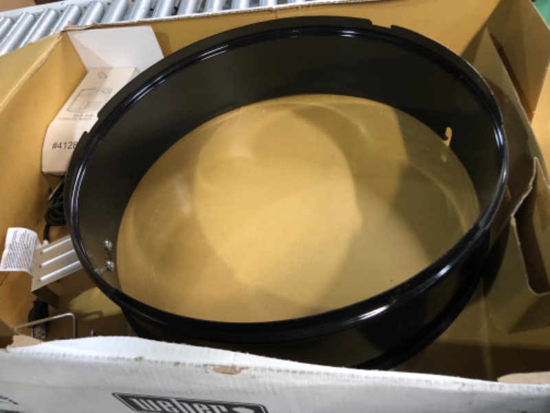 Photo 2 of ***Parts Only***onlyfire Rotisserie Ring Kit for Weber 22-1/2-Inch Charcoal Kettle Grill and Other Similar Models Steel