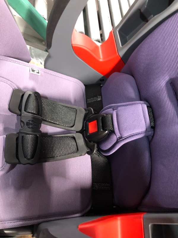 Photo 3 of Britax Grow with You ClickTight+ Harness-to-Booster, Purple Ombre SafeWash ClickTight Plus Purple Ombre