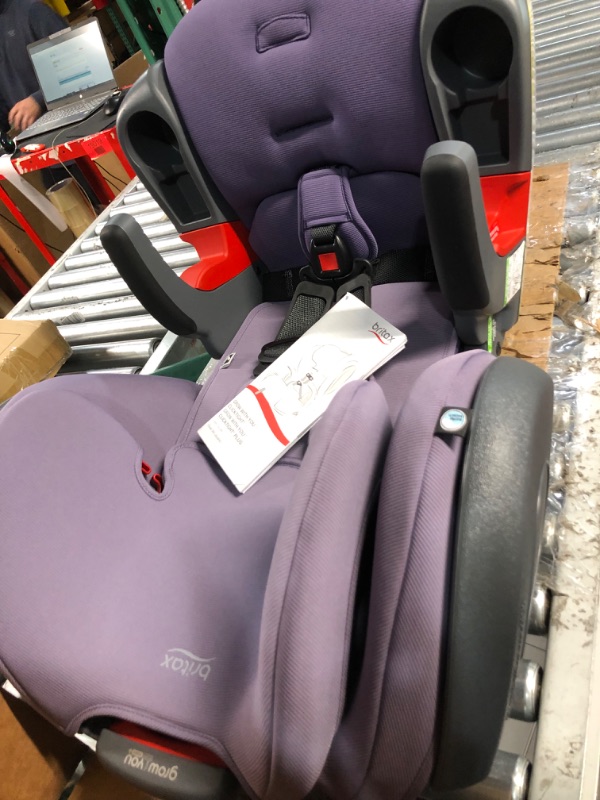 Photo 2 of Britax Grow with You ClickTight+ Harness-to-Booster, Purple Ombre SafeWash ClickTight Plus Purple Ombre