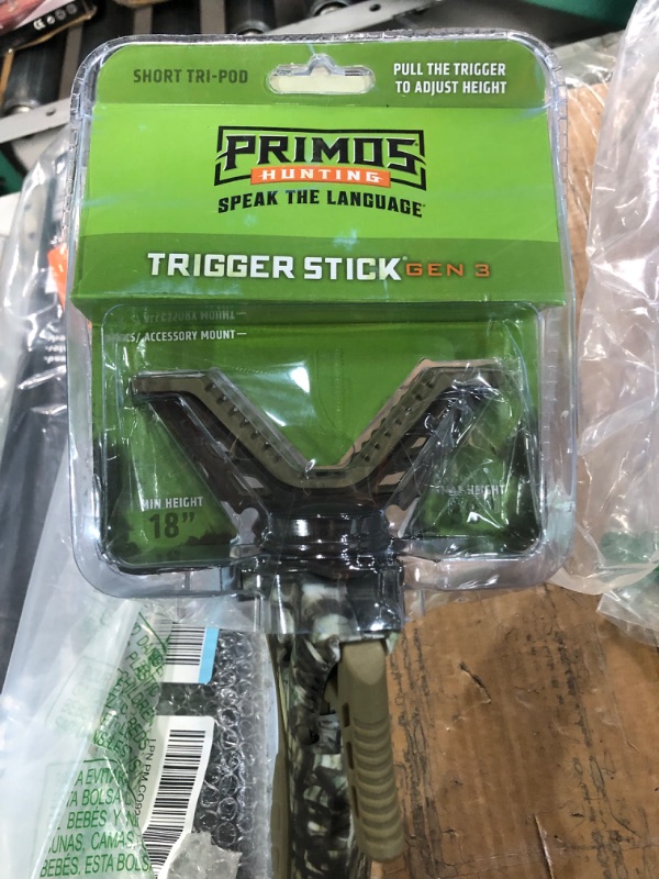 Photo 2 of Primos Trigger Stick GEN3 - Shooting Support Gen3 Short Tripod