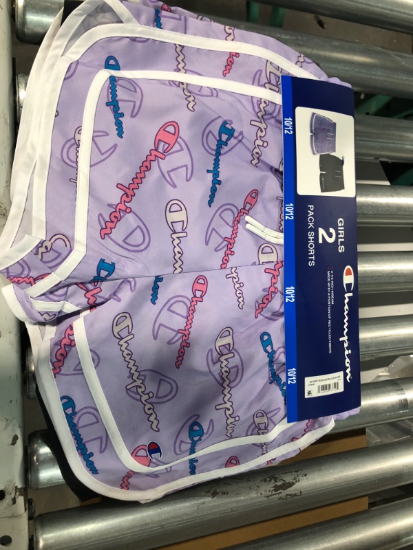 Photo 2 of CHAMPION GIRLS SHORTS 2 PACK 
10/12