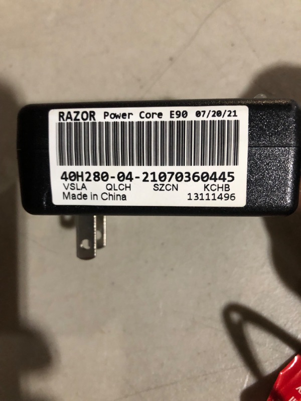 Photo 10 of **PARTS** **USED** **DOES NOT CHARGE** Razor Power Core E90 Electric Scooter 