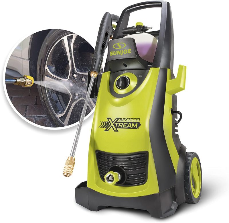 Photo 1 of ***HEAVILY USED AND DIRTY***
Sun Joe SPX3000-XT1 XTREAM 13-Amp 2200 Max PSI 1.65 GPM Electric High Pressure Washer