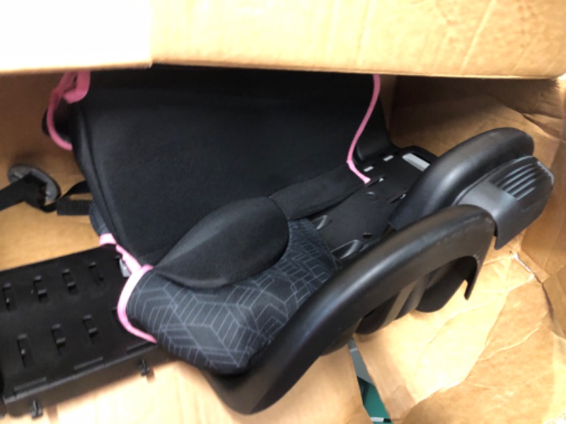 Photo 4 of *USED* Evenflo GoTime LX High Back Booster Car Seat High Back Terrain Pink