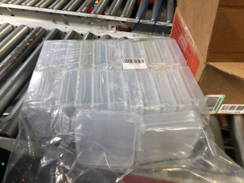 Photo 2 of 24 Pack Small Clear Plastic Storage Containers with Lids