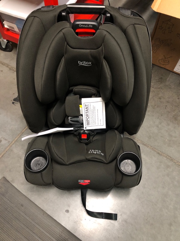 Photo 4 of Britax One4Life ClickTight All-in-One Car Seat, Eclipse Black