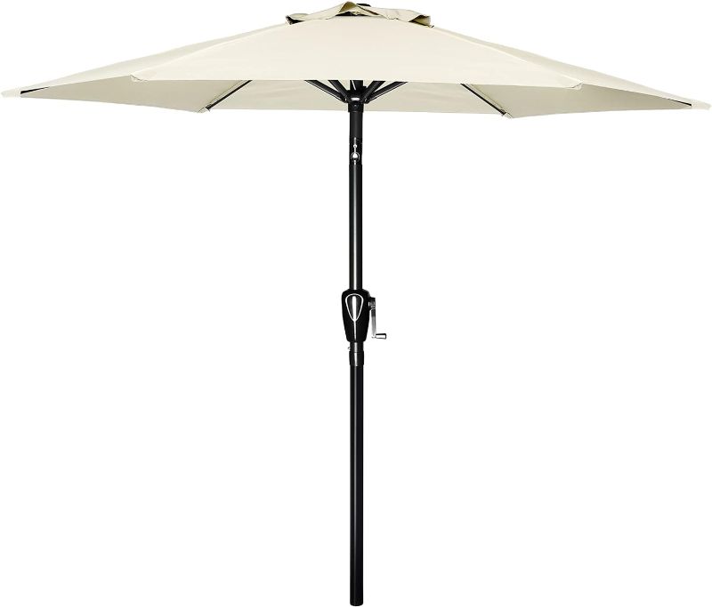 Photo 1 of ***END OF RIBS DAMAGED - SEE PICTURES***
Simple Deluxe 7.5' Patio Umbrella Outdoor Table Market Yard Umbrella 