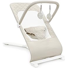 Photo 1 of Baby Delight Alpine Deluxe Portable Bouncer, Infant, 0-6 Months, 100% GOTS Certified Cotton Fabrics, Organic Oat