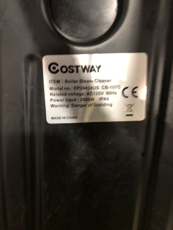 Photo 8 of **PARTS ONLY** *See Notes* COSTWAY 2000W Multipurpose Steam Cleaner + 19 Accessories