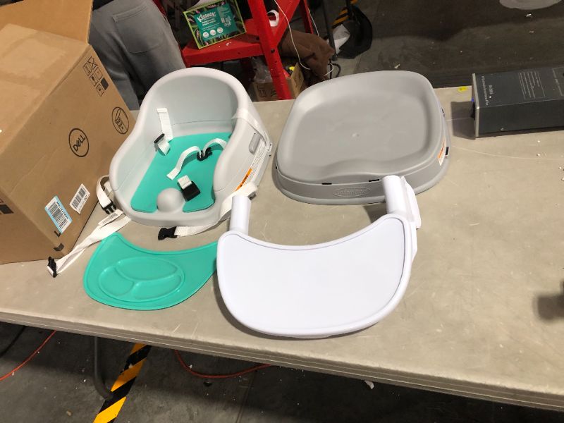 Photo 2 of * SIMILAR TO STOCK PHOTO* Ingenuity Baby Base 2-in-1 Booster Feeding and Floor Seat