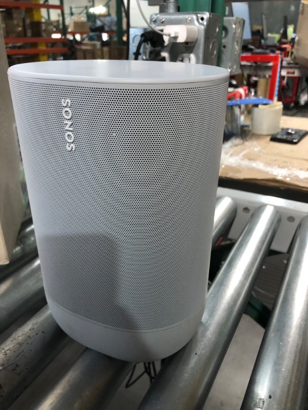 Photo 3 of **UNABLE TO TEST**
Battery-Powered Smart Speaker, Wi-Fi and Bluetooth with Alexa Built-in