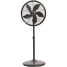 Photo 1 of **NONREFUNDABLE**FOR PARTS OR REPAIR**SEE NOTES**
NewAir Outdoor Misting Fan and Pedestal Fan in Black, Cools 500 sq. ft. with 3 Fan Speeds and Wide-Angle Oscillation