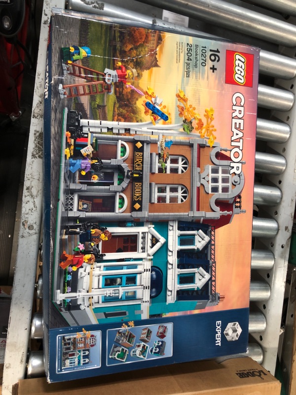 Photo 2 of LEGO Creator Expert Bookshop 10270 Modular Building Kit, Big Set and Collectors Toy for Adults (2,504 Pieces) Standard Packaging