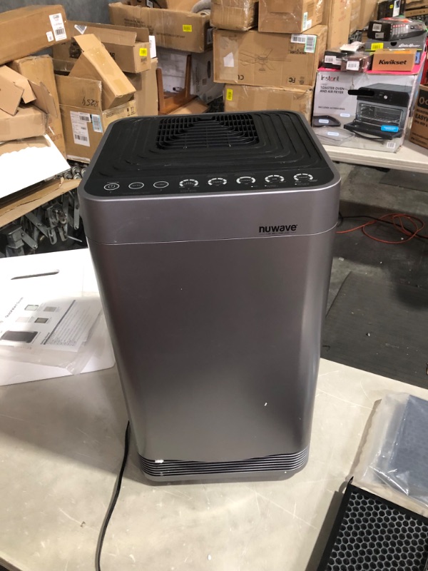 Photo 2 of ***UNTESTED - USED - SEE NOTES***}
Nuwave OxyPure Smart Air Purifier System, 5-Stage, Model #47001