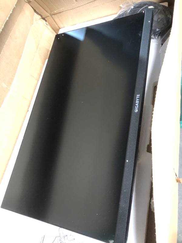 Photo 2 of **NONREFUNDABLE**FOR PARTS OR REPAIR**SEE NOTES**
IGABYTE M28U 28" 144Hz Gaming Monitor, 3840 x 2160 SS IPS Display, 2ms (MPRT) Response Time, 9?4% DCI-P3, VESA Display HDR400, FreeSync Premium Pro, 1x Display Port 1.4, 2x HDMI 2.1