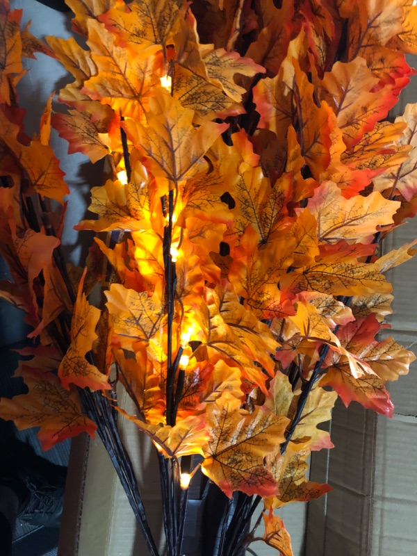 Photo 5 of ***FOR PARTS - NONREFUNDABLE - SEE NOTES***
LIGHTSHARE 6FT 120LED Artificial Lighted Maple Tree