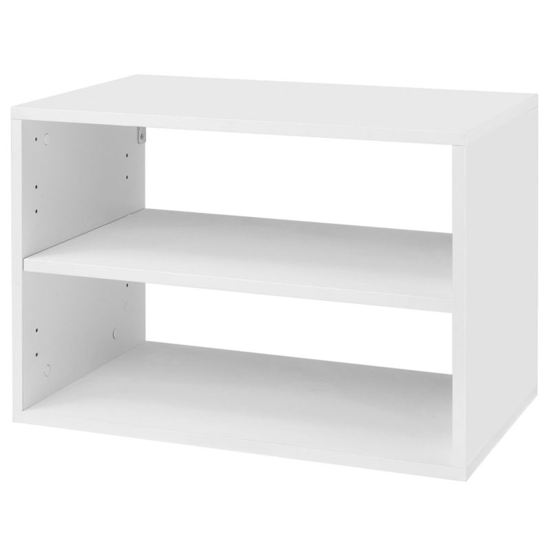 Photo 1 of Organized Living freedomRail 1 Shelf Big OBox - White
