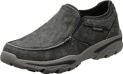 Photo 1 of Skechers Men's Relaxed Fit-Creston-Moseco Size 10.5 Charcoal