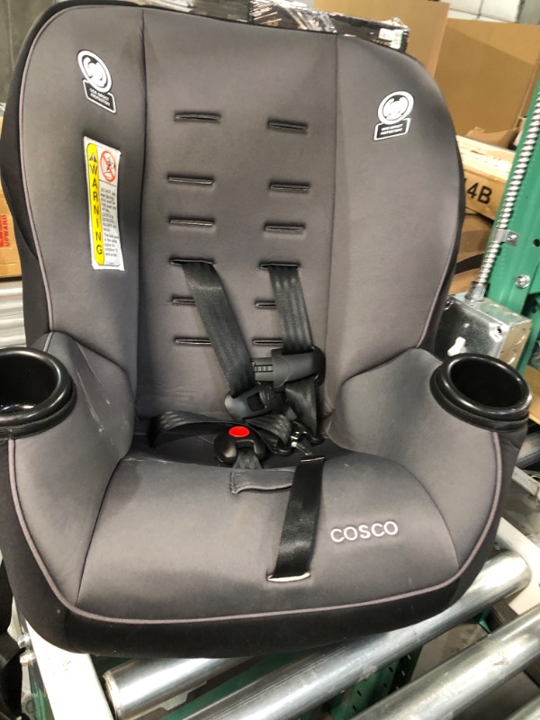 Photo 3 of Cosco Onlook 2-in-1 Convertible Car Seat, Rear-Facing 5-40 pounds and Forward-Facing 22-40 pounds and up to 43 inches, Black Arrows