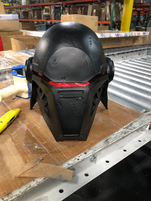 Photo 2 of Evere SW Clone Helmet Second Sister Helmet Darth Revan Helmet Cosplay Roleplay Prop Collectible Black