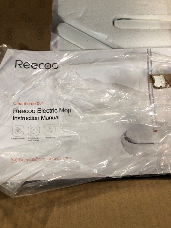 Photo 3 of * used * incomplete * 
Reecoo Steam Mop Multi-function Floor Cleaning Detachable Steam Cleaner For Hardwoods,Tiles,Carpet Cleaning Reangle