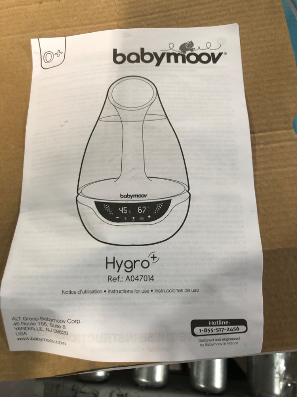 Photo 2 of ***NOT FUNCTIONAL - FOR PARTS - NONREFUNDABLE - SEE NOTES***
Hygro Plus Cool Mist Humidifier 3-in-1 Humidity Control, Multicolored Night Light 