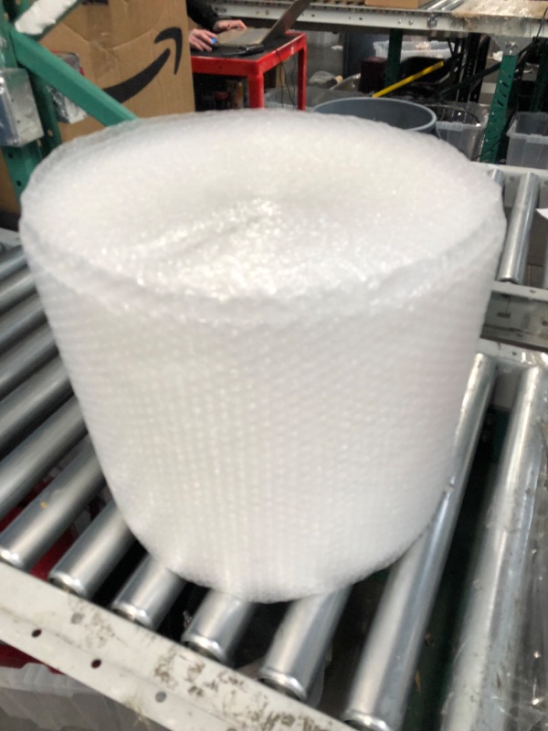 Photo 3 of UNKNOWN LEFT***Amazon Basics Perforated Bubble Cushioning Wrap - Small 3/16", 12-Inch x 175-Foot Long Roll Bubble Wrap