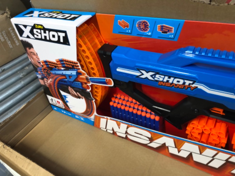 Photo 3 of X-Shot Insanity Mad Mega Barrel 