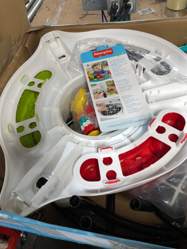 Photo 6 of Fisher-Price Animal Wonders Jumperoo, White 1 Count 