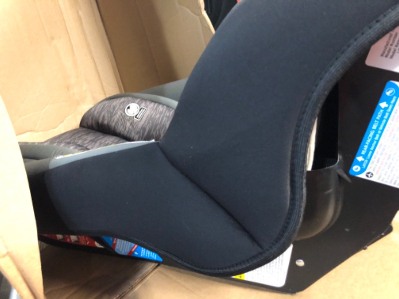 Photo 4 of *MINOR CUT ON ITEM*
Cosco Mighty Fit 65 DX Convertible Car Seat (Heather Onyx Gray)