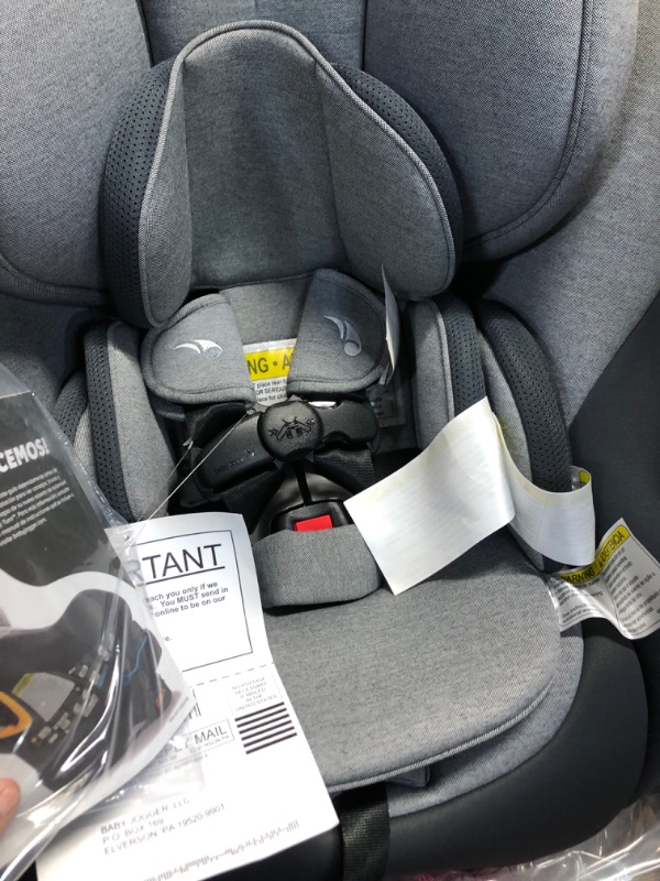 Photo 2 of Baby Jogger City Turn Rotating Convertible Car Seat Phantom Grey