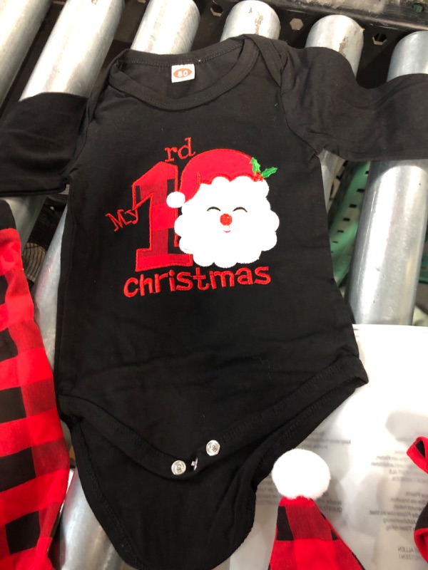 Photo 4 of Aalizzwell Infant First Christmas Outfit Misprint