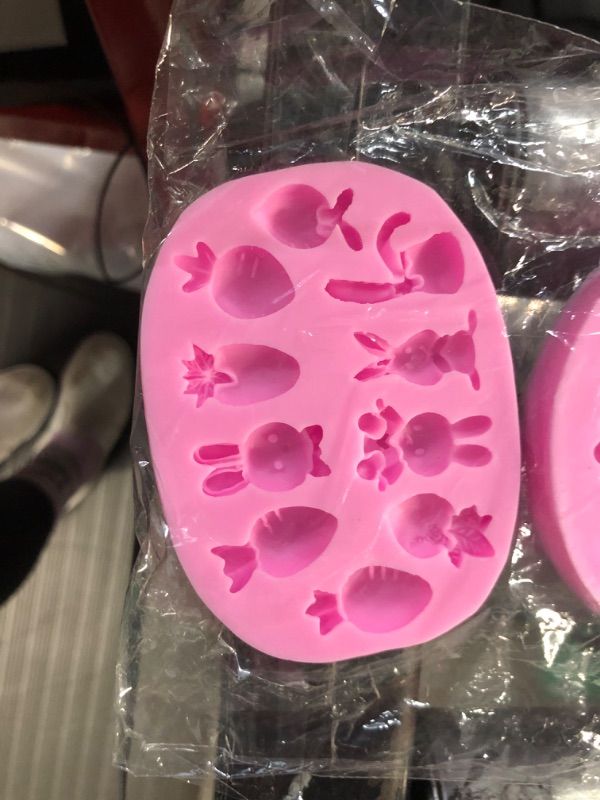 Photo 4 of *NONREFUNDABLE * Mini Easter Bunny Fondant Molds 4Pcs