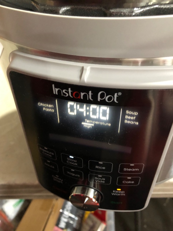 Photo 1 of ***USED - POWERS ON - UNABLE TO TEST FURTHER***
Instant Pot Duo Plus, 6-Quart Whisper Quiet 9-in-1 Electric Pressure Cooker