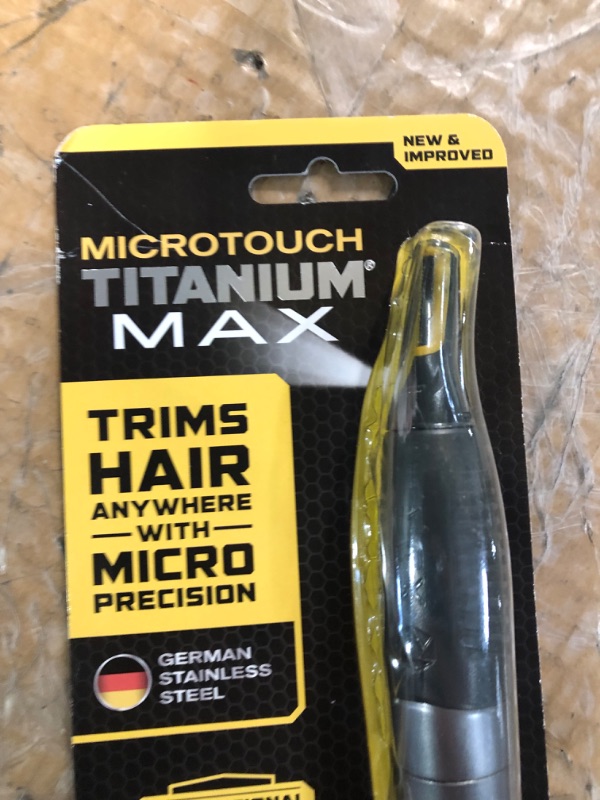 Photo 6 of *non refundable* FOR PARTS ONLY
MicroTouch Titanium MAX Lighted Personal Trimmer