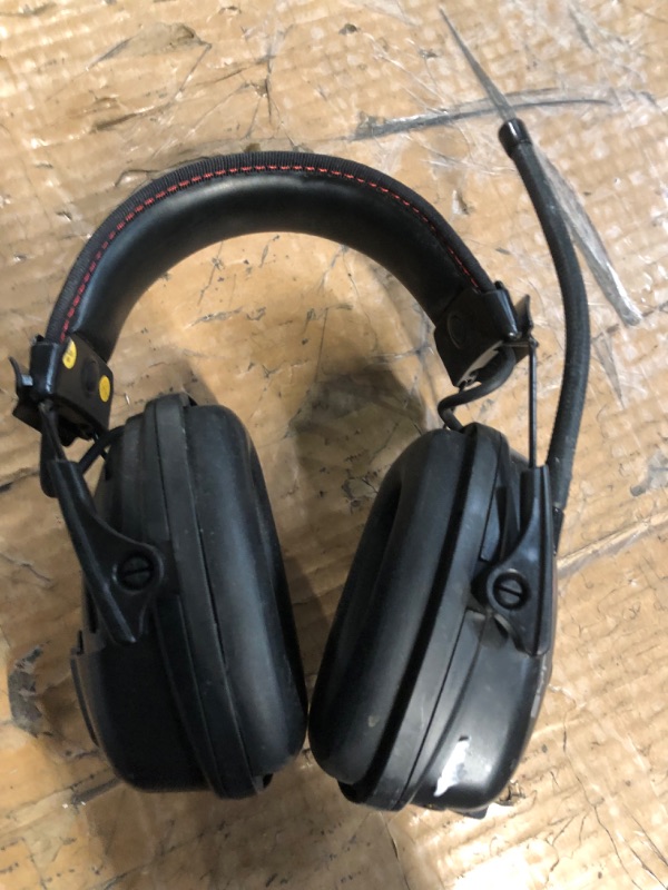 Photo 1 of **NONREFUNDABLE**FOR PARTS OR REPAIR**SEE NOTES**
Howard Leight by Honeywell Sync Digital AM/FM Radio Earmuff (1030331),Black
