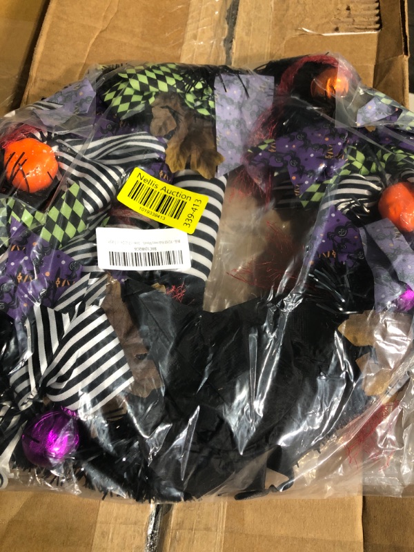 Photo 2 of * see all images * 
Halloween Wreath Decorations - Halloween Wreaths for Front Door - Witch Decor 