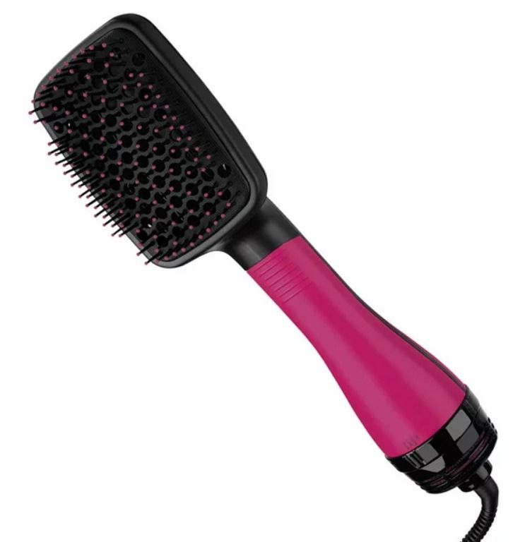 Photo 1 of Revlon Revolutionary Unique One Step 2-in-1 Hair Dryer Styling Brush, Pink