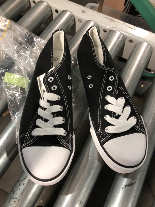 Photo 1 of BLACK FAKE CONVERSE SIZE 10